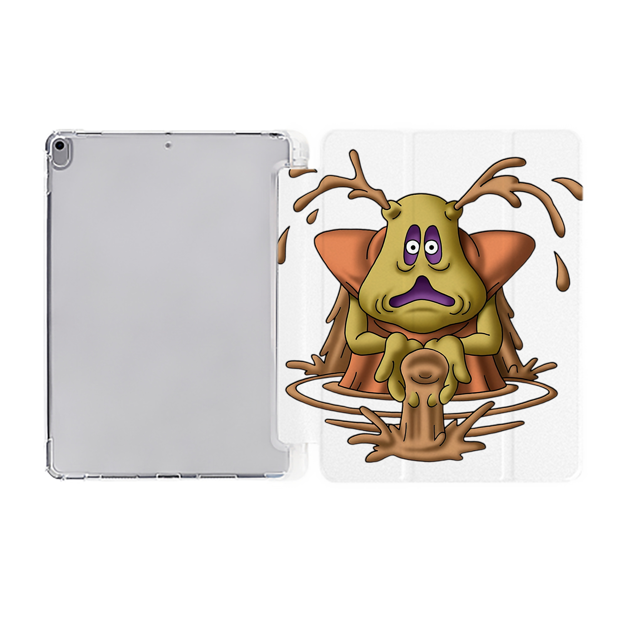 （画像用） ドラゴンクエスト Doragon Kuesuto Dragon Quest IPad ケース ペン収納付き 三つ折りスタンド PUレザー×シリコン 対応機種9.5/10.5/10.9インチ